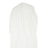 Womens Day Dress White Knee Length L