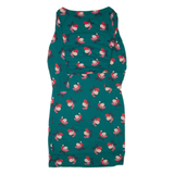 BODEN Womens Day Dress Green Viscose Floral Knee Length UK 16