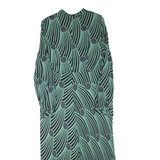 MINT VELVET Womens Maxi Dress Green Striped Long Sleeve Long L