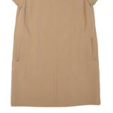 PHASE EIGHT Womens Shift Dress Brown Short Sleeve Knee Length L