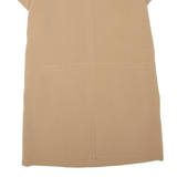 PHASE EIGHT Womens Shift Dress Brown Short Sleeve Knee Length L