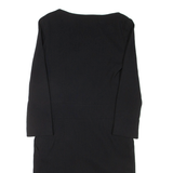 REISS Womens Pencil Dress Black Long Sleeve Knee Length UK 6