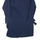 ZARA Womens Day Dress Blue Long Sleeve Knee Length S