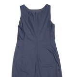 EMPORIO ARMANI Womens Pencil Dress Grey Sleeveless Knee Length S