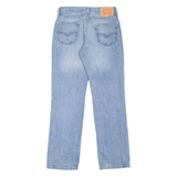 LEVI'S 514 Jeans Mens Blue Slim Straight Stone Wash W29 L30