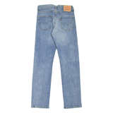 LEVI'S 513 Jeans Mens Blue Slim Straight Stone Wash W30 L32