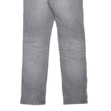 LEVI'S 514 Jeans Mens Grey Slim Straight Stone Wash W31 L32