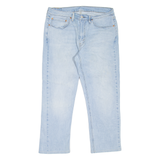 LEVI'S 541 Jeans Mens Blue Athletic Tapered Stone Wash W34 L26