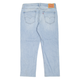 LEVI'S 541 Jeans Mens Blue Athletic Tapered Stone Wash W34 L26