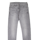 LEVI'S 510 Jeans Mens Grey Slim Skinny Stone Wash W29 L29