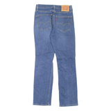 LEVI'S 511 Jeans Distressed Mens Blue Slim Straight W27 L30