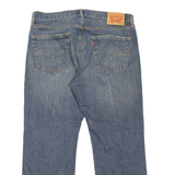 LEVI'S 559 Jeans Mens Blue Relaxed Straight Stone Wash W36 L30