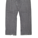 LEVI'S 514 Jeans Mens Grey Slim Straight Stone Wash W34 L26