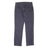 LEVI'S 511 Jeans Mens Grey Slim Straight W30 L32
