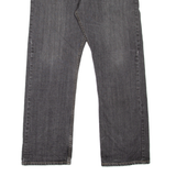 LEVI'S 514 Jeans Mens Grey Slim Straight W36 L30