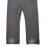 LEVI'S 514 Jeans Mens Grey Slim Straight W36 L30