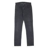 LEVI'S 511 Jeans Mens Black Slim Straight W32 L34