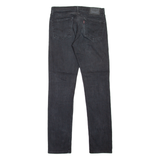 LEVI'S 511 Jeans Mens Black Slim Straight W32 L34