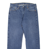 LEVI'S 505 Jeans Mens Blue Regular Straight W38 L32