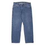 LEVI'S 505 Jeans Mens Blue Regular Straight W38 L32