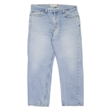 LEVI'S 505 Jeans Mens Blue Regular Straight Stone Wash W38 L30