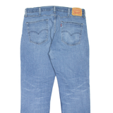 LEVI'S 514 Jeans Mens Blue Slim Straight Stone Wash W38 L32