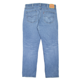 LEVI'S 514 Jeans Mens Blue Slim Straight Stone Wash W38 L32