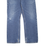 LEVI'S 505 Jeans Mens Blue Regular Straight Stone Wash W34 L29