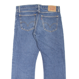LEVI'S 505 Jeans Mens Blue Regular Straight Stone Wash W34 L29