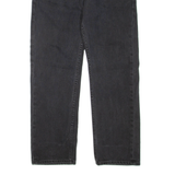 LEVI'S 505 Jeans Womens Black Regular Straight W32 L29