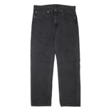 LEVI'S 505 Jeans Womens Black Regular Straight W32 L29