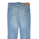 LEVI'S 514 Jeans Mens Blue Regular Straight Stone Wash W38 L30