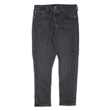 LEVI'S 501 Jeans Womens Grey Regular Straight W29 L28