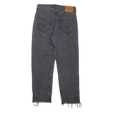 LEVI'S 501 Jeans Womens Grey Regular Straight W29 L25