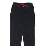 LEVI'S 512 Jeans Womens Black Slim Tapered W26 L30