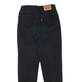 LEVI'S 512 Jeans Womens Black Slim Tapered W26 L30