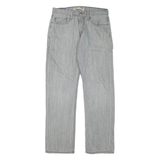 LEVI'S 514 Jeans Womens Grey Regular Straight W32 L32