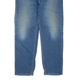 LEVI'S 505 Jeans Mens Blue Regular Straight Stone Wash W40 L30