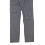 LEVI'S 511 Jeans Womens Grey Slim Straight W29 L32