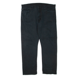 LEVI'S 513 Jeans Mens Black Slim Straight W38 L30