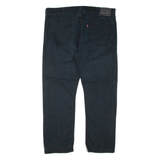 LEVI'S 513 Jeans Mens Black Slim Straight W38 L30