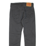 LEVI'S 502 Jeans Mens Grey Regular Tapered W29 L30