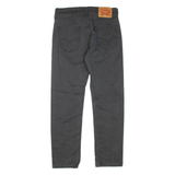 LEVI'S 502 Jeans Mens Grey Regular Tapered W29 L30