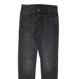 LEVI'S 512 Jeans Mens Black Slim Tapered W28 L30