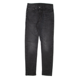 LEVI'S 512 Jeans Mens Black Slim Tapered W28 L30
