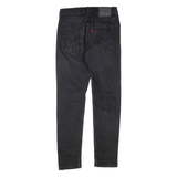 LEVI'S 512 Jeans Mens Black Slim Tapered W28 L30