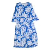 BODEN Womens A-Line Dress Blue Paisley Knee Length UK 12
