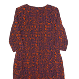 WHISTLES Womens Pencil Dress Red Silk Knee Length UK 14