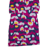 WHITE STUFF Womens Fit & Flare Dress Pink Floral Knee Length UK 6