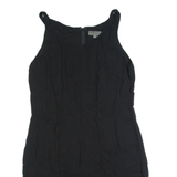JIGSAW Womens Shift Dress Black Sleeveless Short M